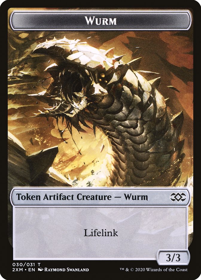 Wurm (030/031) [Double Masters Tokens] | Play N Trade Winnipeg