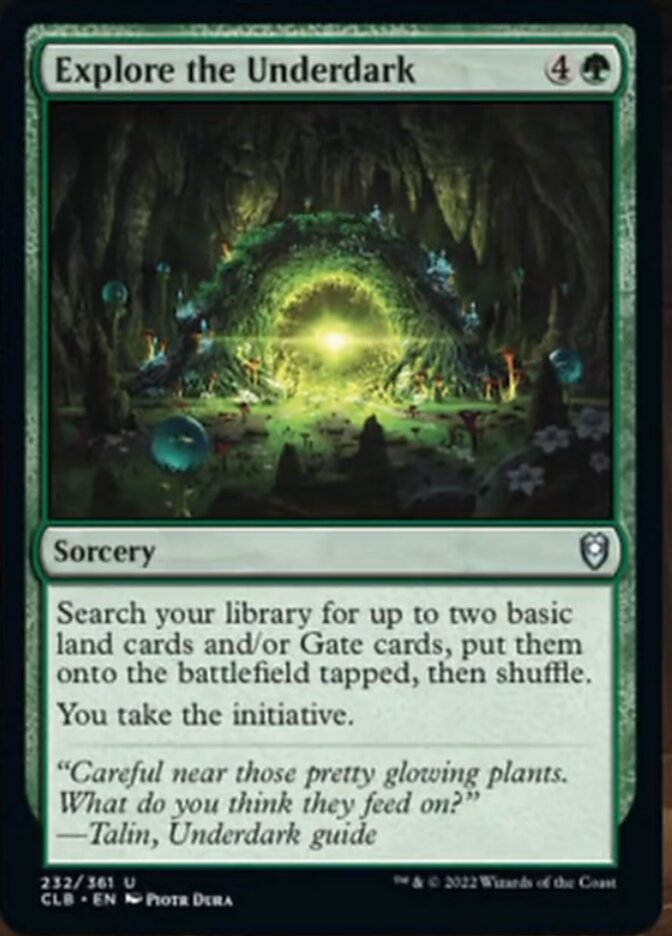 Explore the Underdark [Commander Legends: Battle for Baldur's Gate] | Play N Trade Winnipeg
