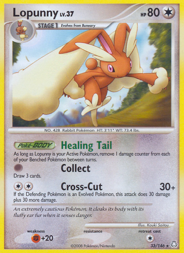 Lopunny (33/146) [Diamond & Pearl: Legends Awakened] | Play N Trade Winnipeg