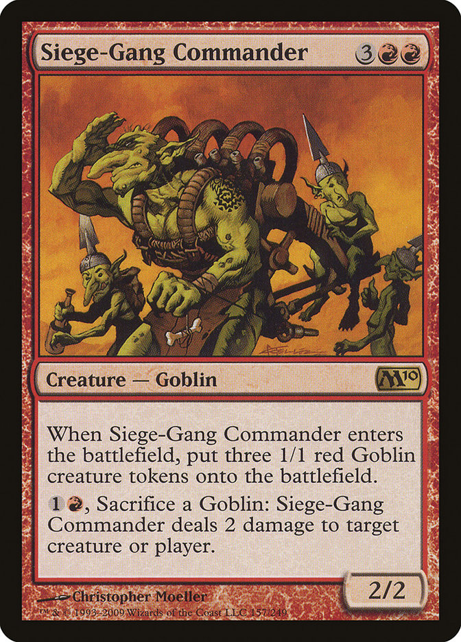 Siege-Gang Commander [Magic 2010] | Play N Trade Winnipeg