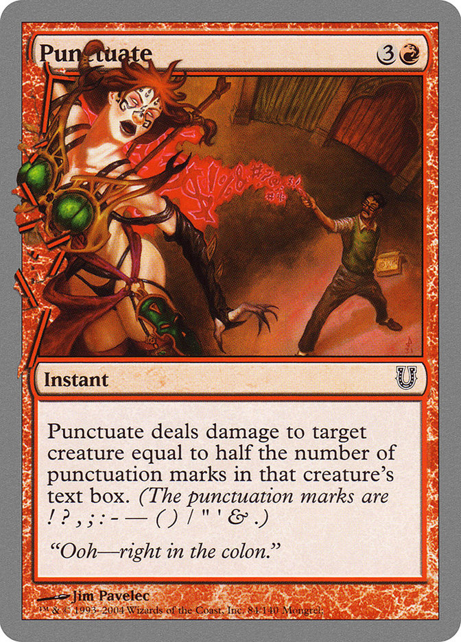 Punctuate [Unhinged] | Play N Trade Winnipeg