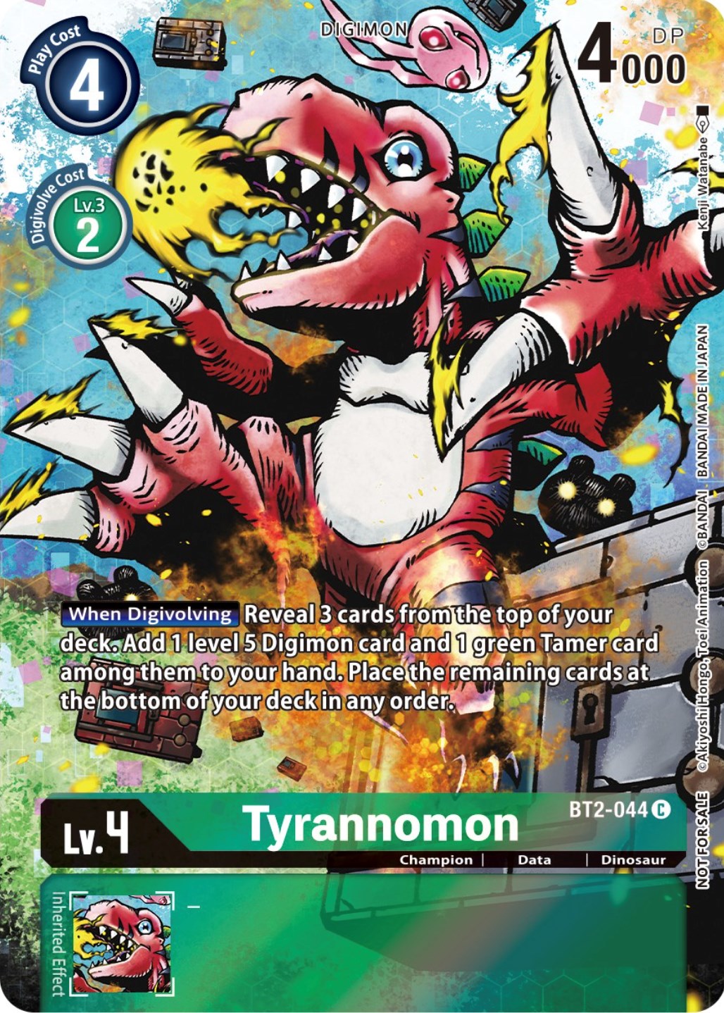 Tyrannomon [BT2-044] (25th Special Memorial Pack) [Release Special Booster Promos] | Play N Trade Winnipeg