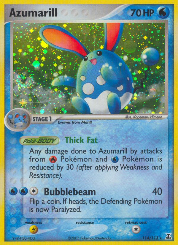 Azumarill (114/113) [EX: Delta Species] | Play N Trade Winnipeg