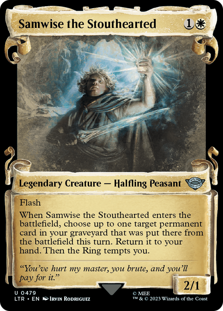 Samwise the Stouthearted [The Lord of the Rings: Tales of Middle-Earth Showcase Scrolls] | Play N Trade Winnipeg