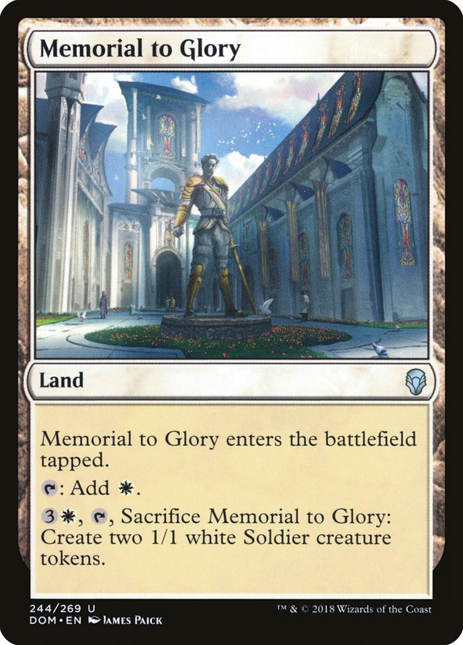 Memorial to Glory [Dominaria] | Play N Trade Winnipeg