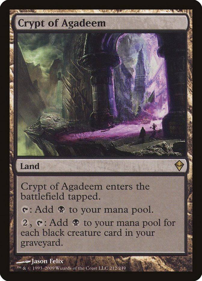 Crypt of Agadeem [Zendikar] | Play N Trade Winnipeg