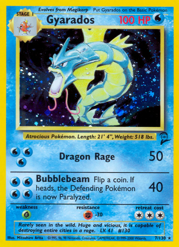 Gyarados (7/130) [Base Set 2] | Play N Trade Winnipeg