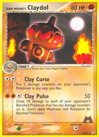 Team Magma's Claydol (33/95) [EX: Team Magma vs Team Aqua] | Play N Trade Winnipeg