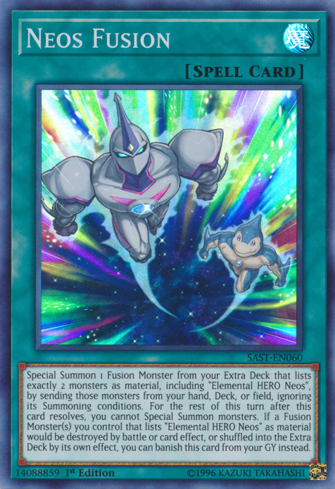 Neos Fusion [SAST-EN060] Super Rare | Play N Trade Winnipeg