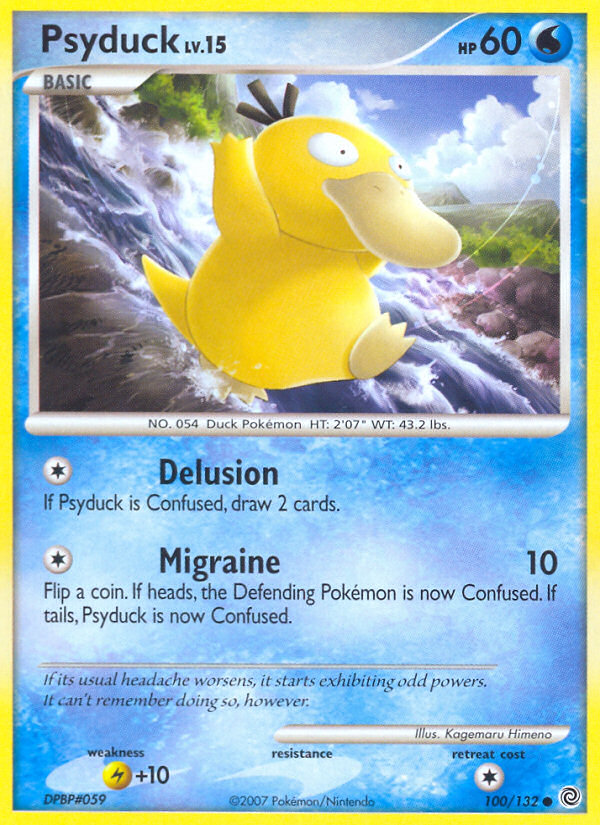 Psyduck (100/132) [Diamond & Pearl: Secret Wonders] | Play N Trade Winnipeg