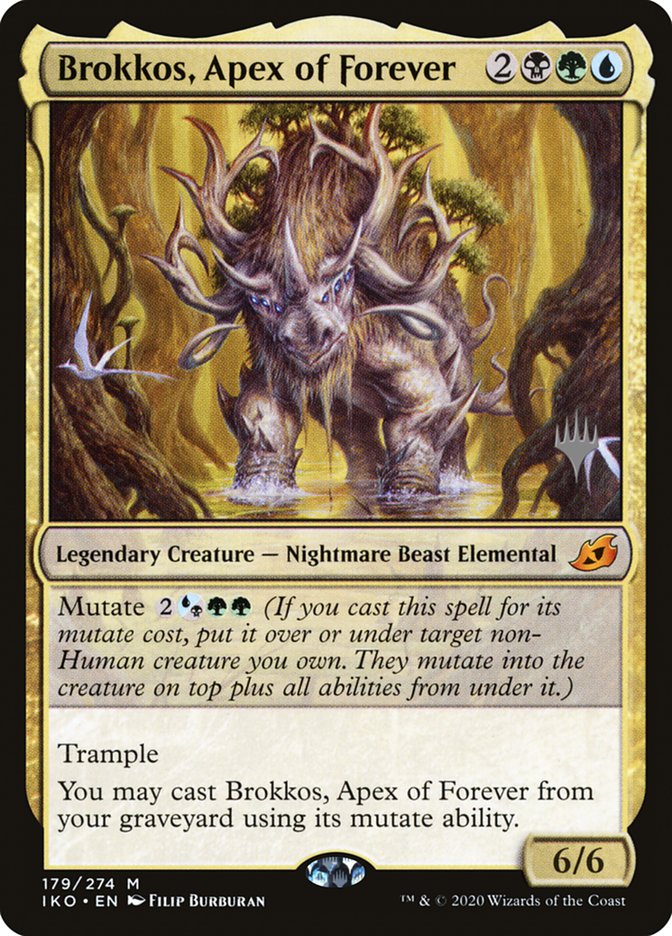 Brokkos, Apex of Forever (Promo Pack) [Ikoria: Lair of Behemoths Promos] | Play N Trade Winnipeg