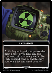 Radiation // Soldier (0004) Double-Sided Token [Fallout Tokens] | Play N Trade Winnipeg