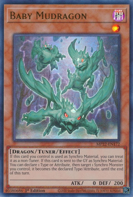 Baby Mudragon [MP22-EN172] Ultra Rare | Play N Trade Winnipeg