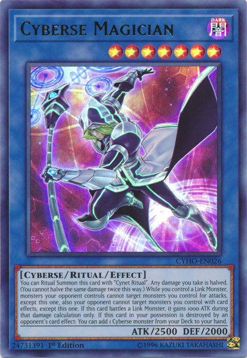 Cyberse Magician [CYHO-EN026] Ultra Rare | Play N Trade Winnipeg