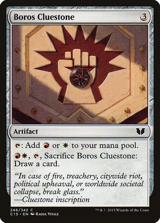 Boros Cluestone [Commander 2015] | Play N Trade Winnipeg