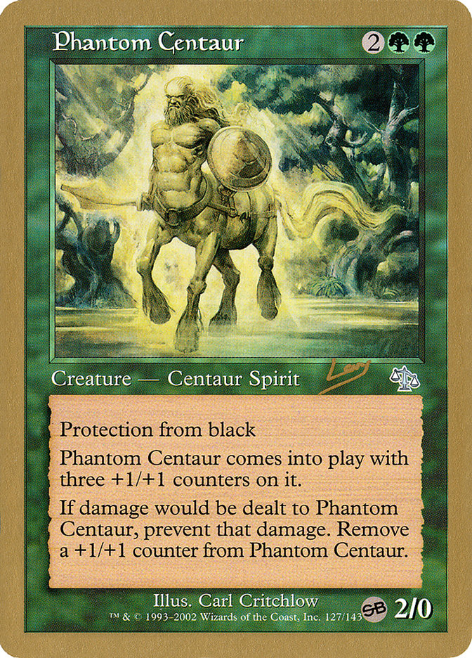 Phantom Centaur (Raphael Levy) (SB) [World Championship Decks 2002] | Play N Trade Winnipeg