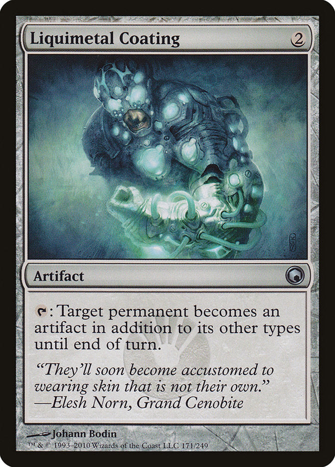 Liquimetal Coating [Scars of Mirrodin] | Play N Trade Winnipeg