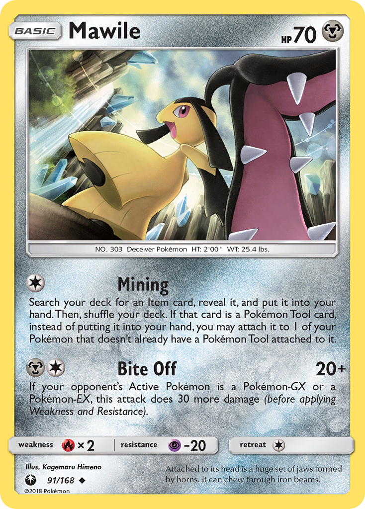 Mawile (91/168) [Sun & Moon: Celestial Storm] | Play N Trade Winnipeg