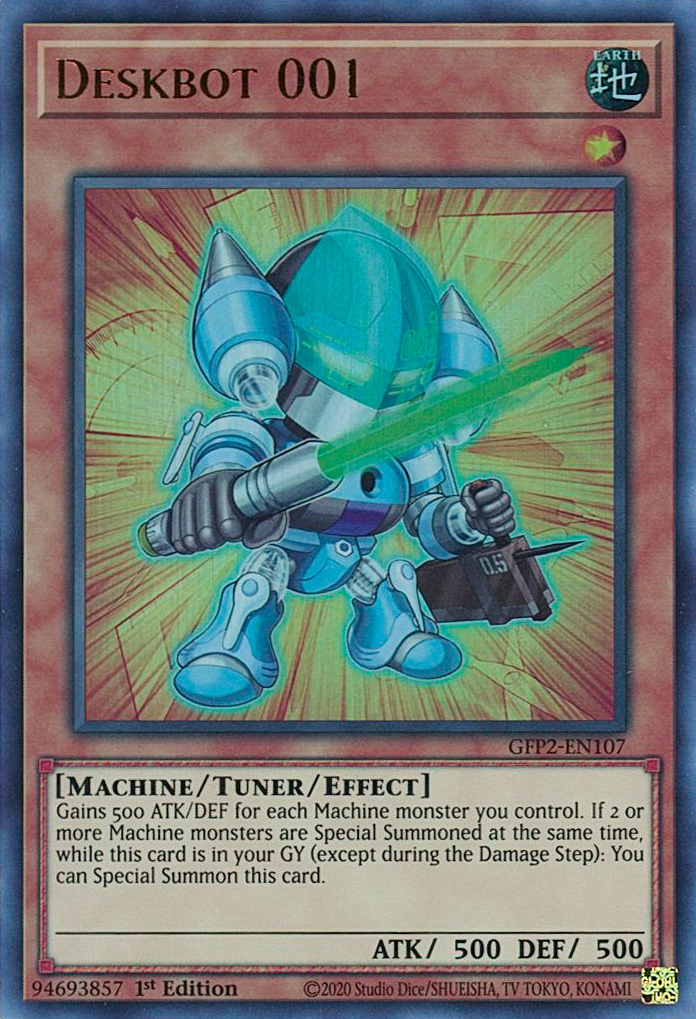 Deskbot 001 [GFP2-EN107] Ultra Rare | Play N Trade Winnipeg