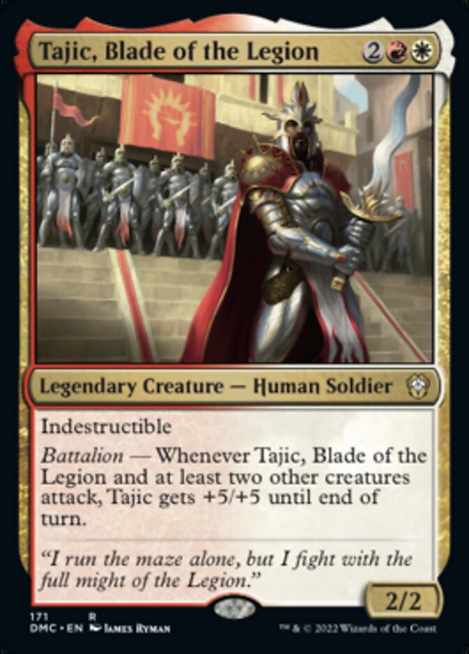 Tajic, Blade of the Legion [Dominaria United Commander] | Play N Trade Winnipeg