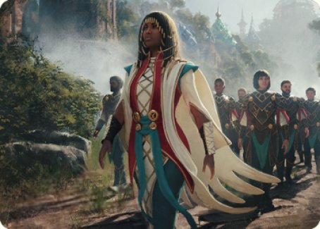 Queen Kayla bin-Kroog Art Card [The Brothers' War Art Series] | Play N Trade Winnipeg