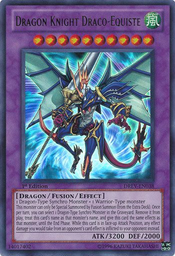 Dragon Knight Draco-Equiste [DREV-EN038] Ultra Rare | Play N Trade Winnipeg