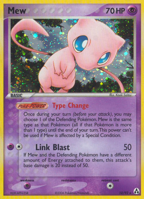 Mew (10/92) [EX: Legend Maker] | Play N Trade Winnipeg