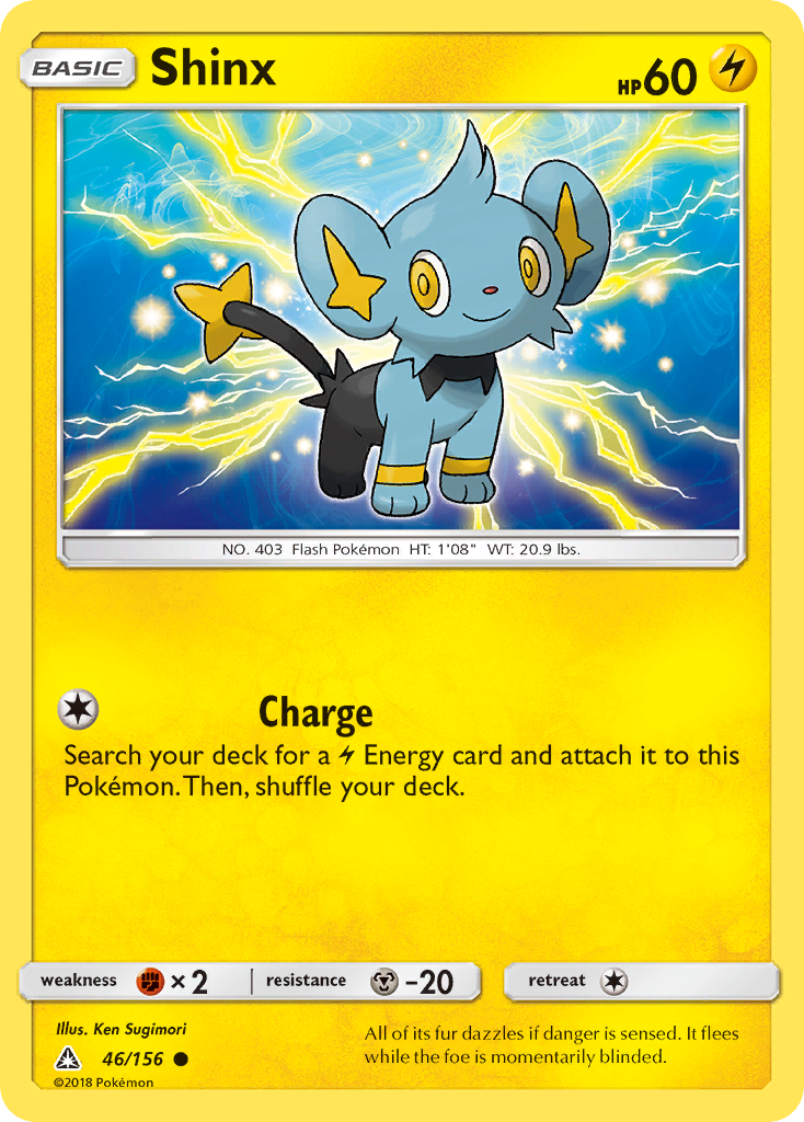 Shinx (46/156) [Sun & Moon: Ultra Prism] | Play N Trade Winnipeg