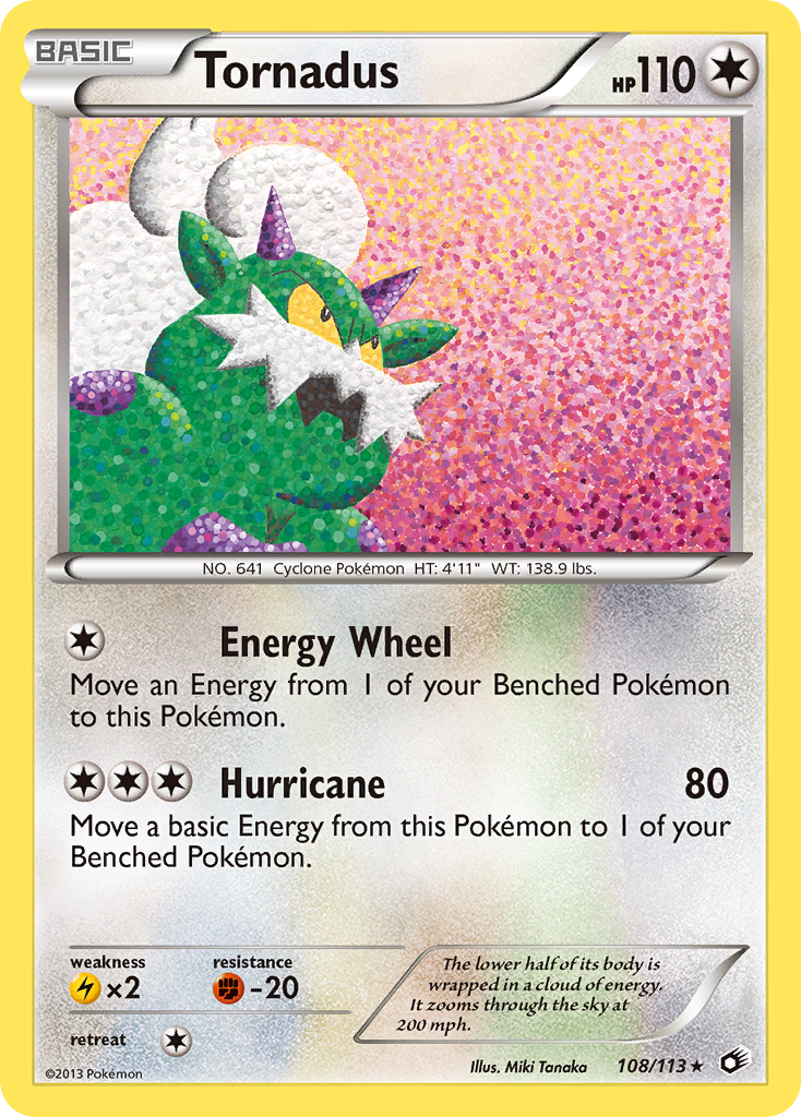 Tornadus (108/113) [Black & White: Legendary Treasures] | Play N Trade Winnipeg