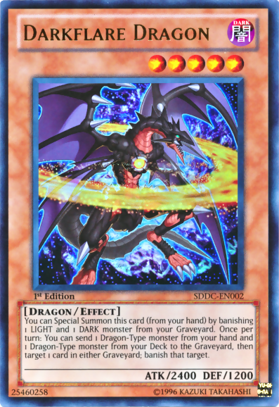 Darkflare Dragon [SDDC-EN002] Ultra Rare | Play N Trade Winnipeg