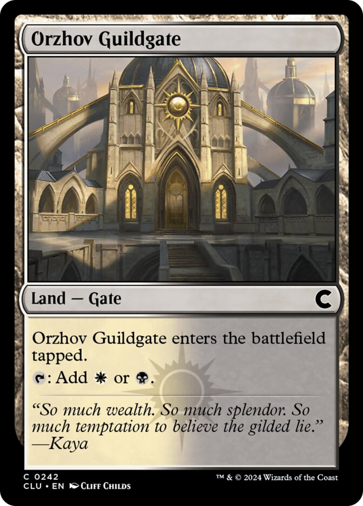 Orzhov Guildgate [Ravnica: Clue Edition] | Play N Trade Winnipeg