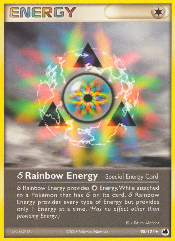 Rainbow Energy (88/101) (Delta Species) [EX: Dragon Frontiers] | Play N Trade Winnipeg