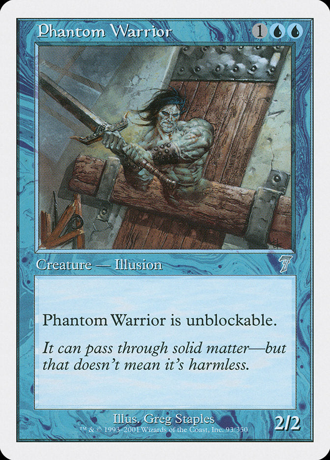 Phantom Warrior [Seventh Edition] | Play N Trade Winnipeg