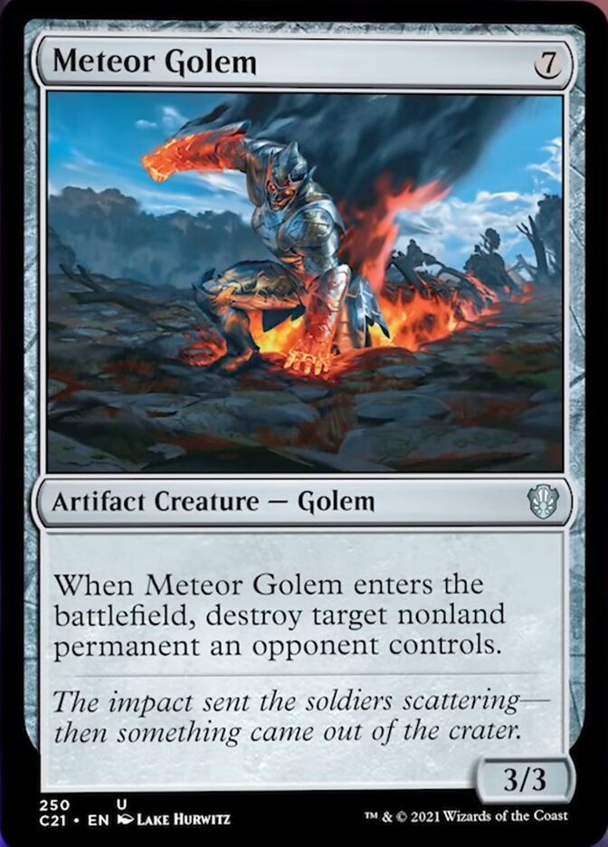 Meteor Golem [Commander 2021] | Play N Trade Winnipeg