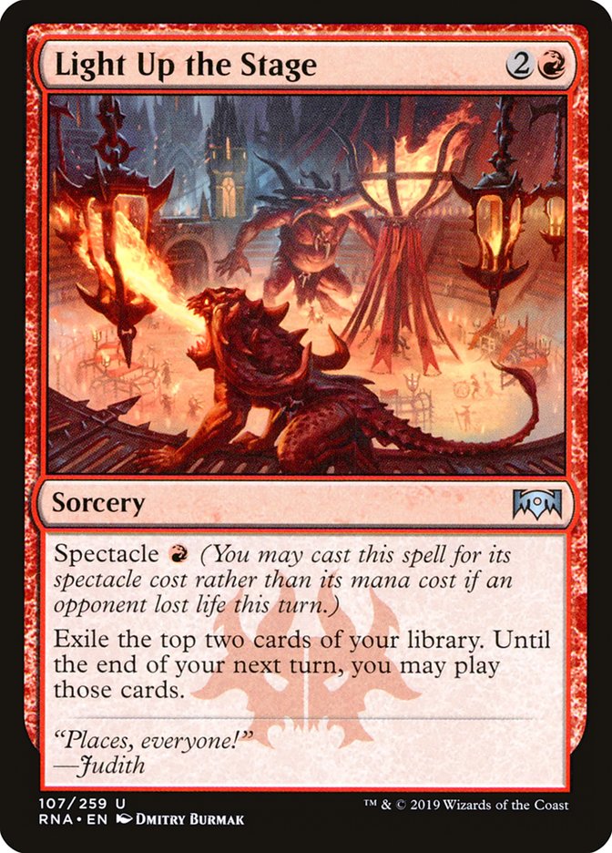 Light Up the Stage [Ravnica Allegiance] | Play N Trade Winnipeg