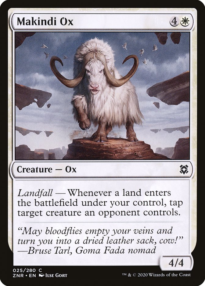 Makindi Ox [Zendikar Rising] | Play N Trade Winnipeg