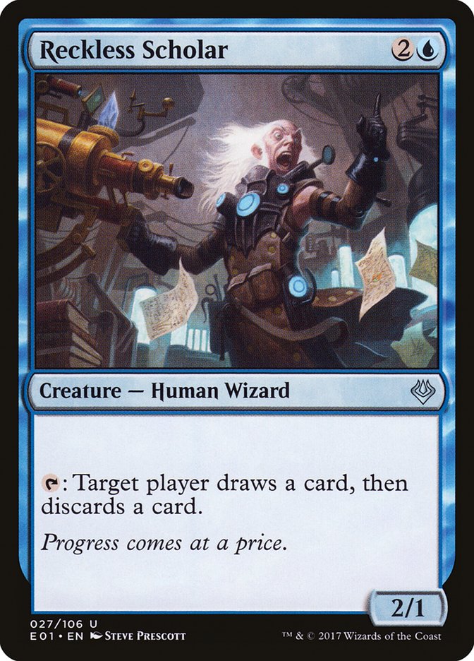 Reckless Scholar [Archenemy: Nicol Bolas] | Play N Trade Winnipeg