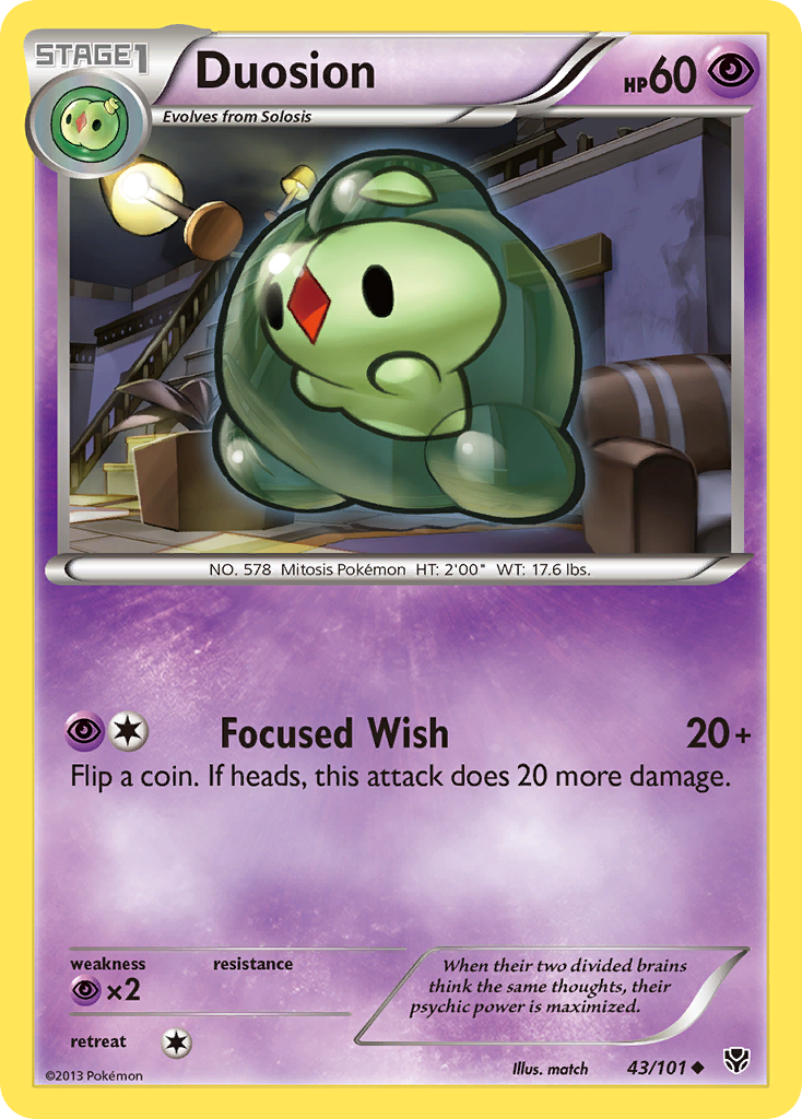 Duosion (43/101) [Black & White: Plasma Blast] | Play N Trade Winnipeg