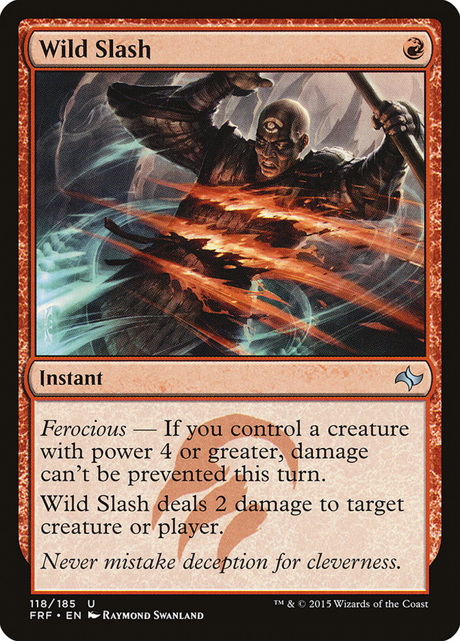 Wild Slash [Fate Reforged] | Play N Trade Winnipeg