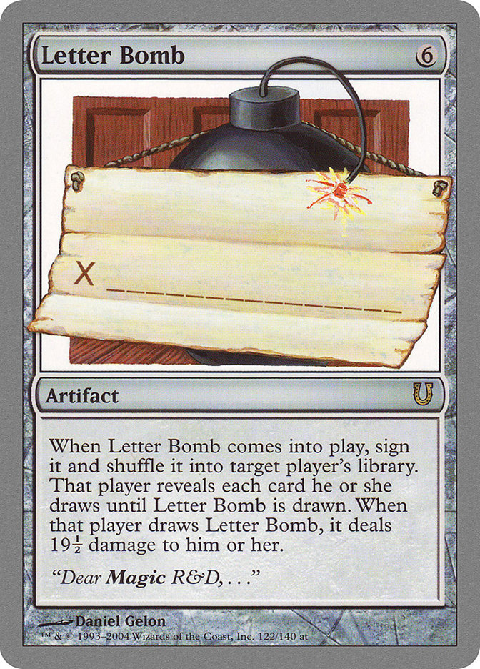 Letter Bomb [Unhinged] | Play N Trade Winnipeg