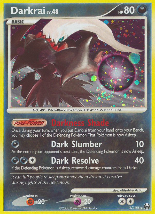 Darkrai (3/100) [Diamond & Pearl: Majestic Dawn] | Play N Trade Winnipeg