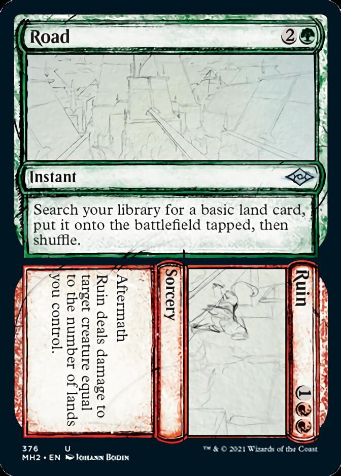 Road // Ruin (Sketch) [Modern Horizons 2] | Play N Trade Winnipeg