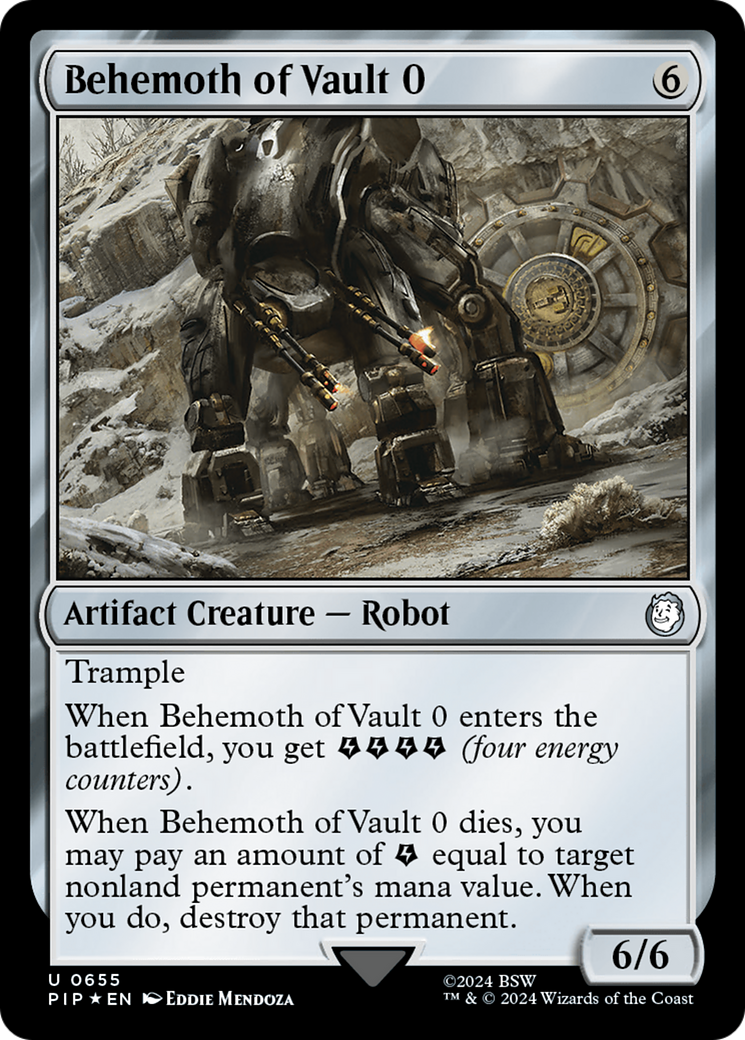 Behemoth of Vault 0 (Surge Foil) [Fallout] | Play N Trade Winnipeg