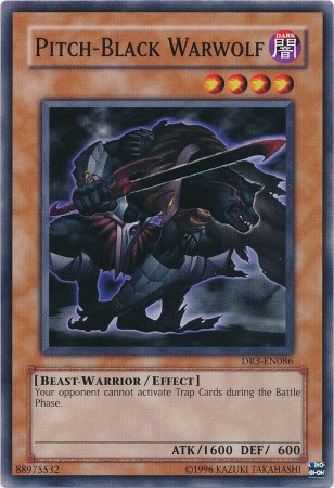 Pitch-Black Warwolf [DR3-EN086] Common | Play N Trade Winnipeg