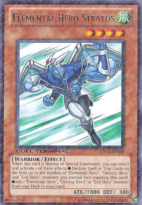 Elemental Hero Stratos [DT03-EN058] Rare | Play N Trade Winnipeg