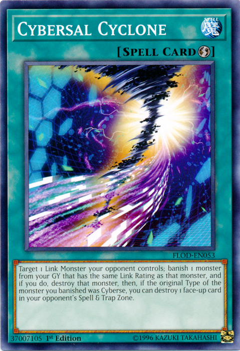 Cybersal Cyclone [FLOD-EN053] Common | Play N Trade Winnipeg