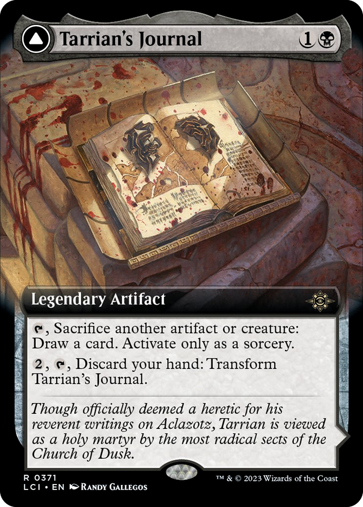 Tarrian's Journal // The Tomb of Aclazotz (Extended Art) [The Lost Caverns of Ixalan] | Play N Trade Winnipeg