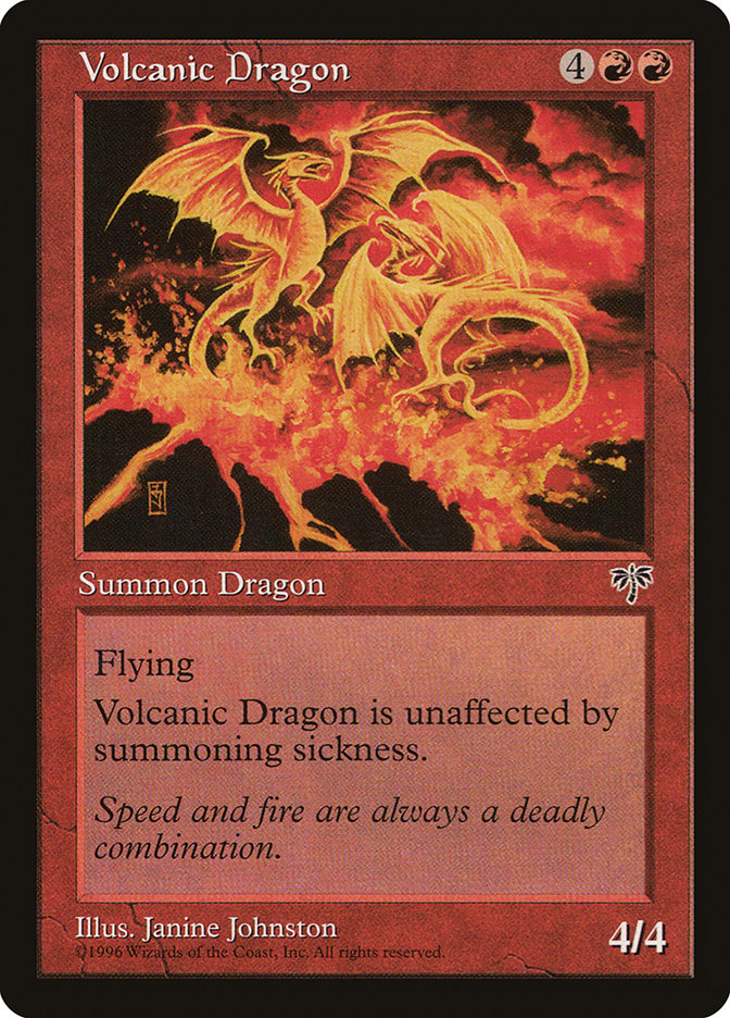 Volcanic Dragon [Mirage] | Play N Trade Winnipeg