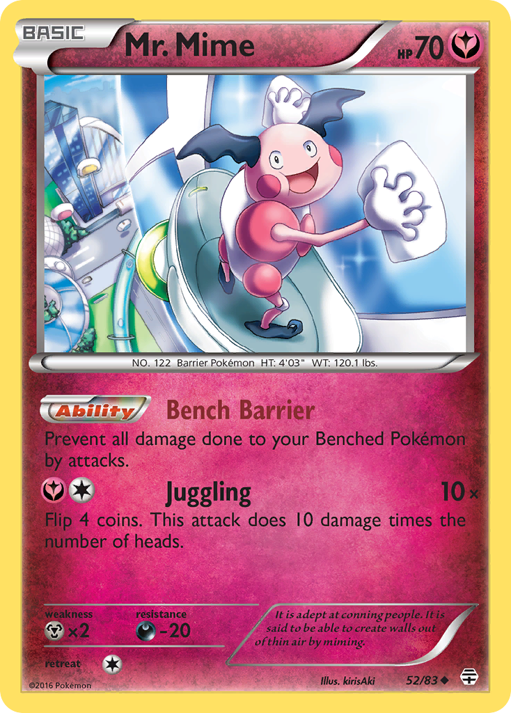 Mr. Mime (52/83) [XY: Generations] | Play N Trade Winnipeg