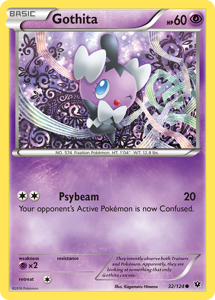 Gothita (32/124) [XY: Fates Collide] | Play N Trade Winnipeg